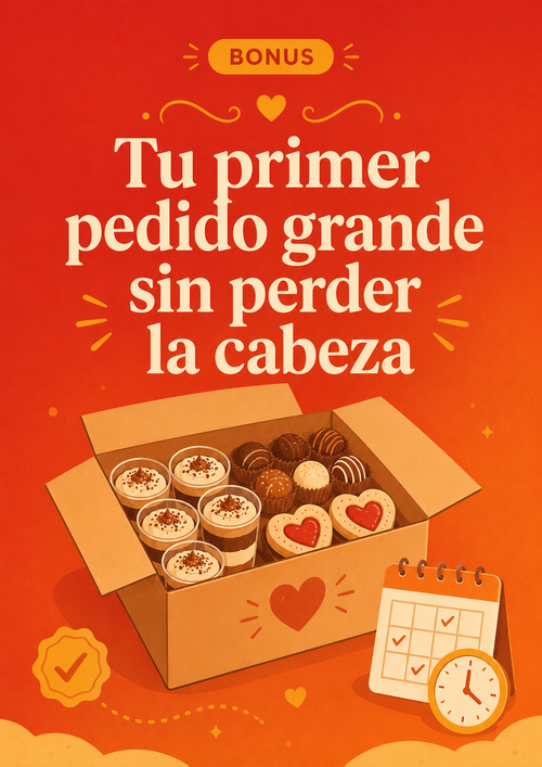 Tu primer pedido grande, sin perder la cabeza