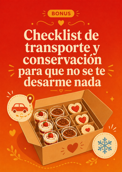 Checklist de transporte y conservación