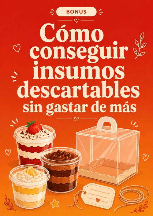Insumos descartables sin gastar de más